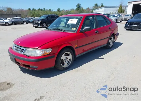 1999 Saab 9-3 Se z USA, uszkodzony, nr VIN YS3DF58N6X2075029